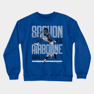 Saquon Barkley New York G Airbourne Crewneck Sweatshirt